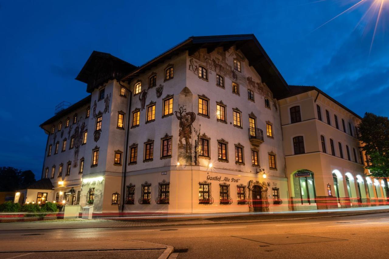 Hotel Gasthof Alte Post Holzkirchen Экстерьер фото