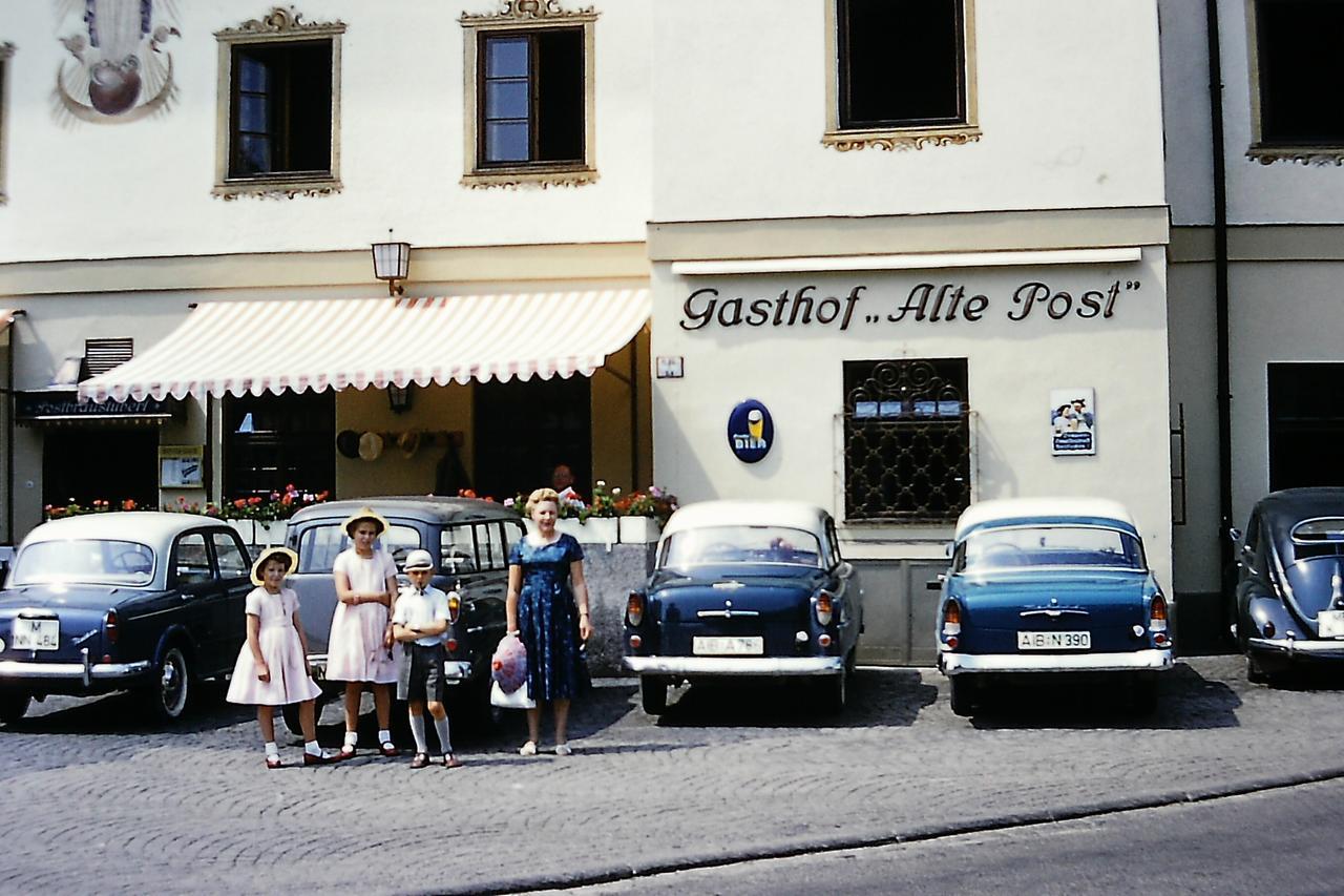 Hotel Gasthof Alte Post Holzkirchen Экстерьер фото